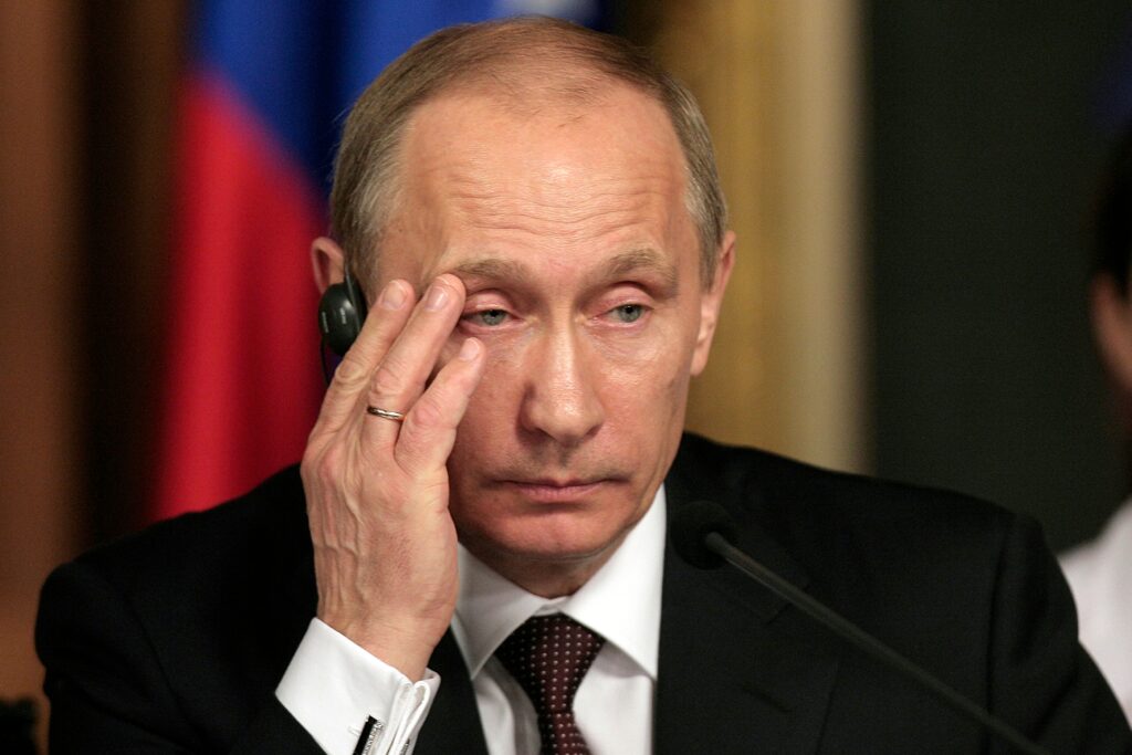 Image of Russian President Vladimir Putin.