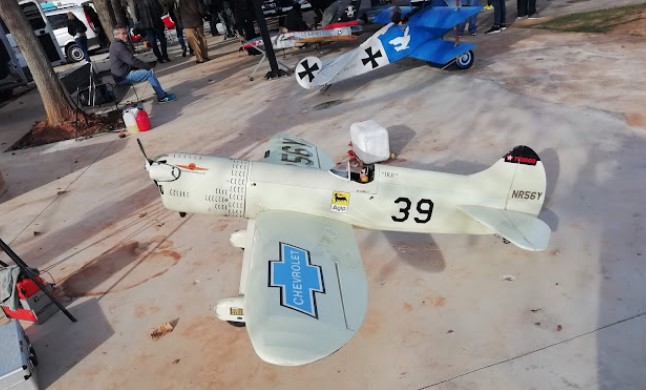 Image of model aircraft at Club Ala RC in Lliria, Valencia.
