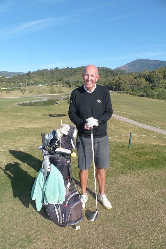david steele on golf course
