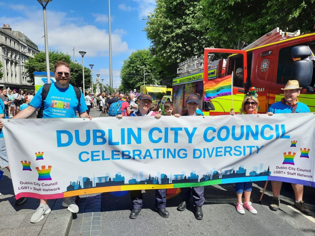 Thousands Turn Out For Dublin Pride