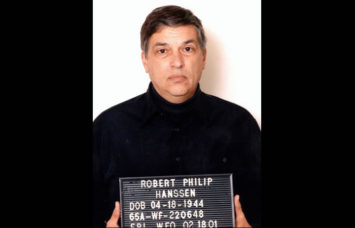 FBI mugshot of Robert Hanssen.