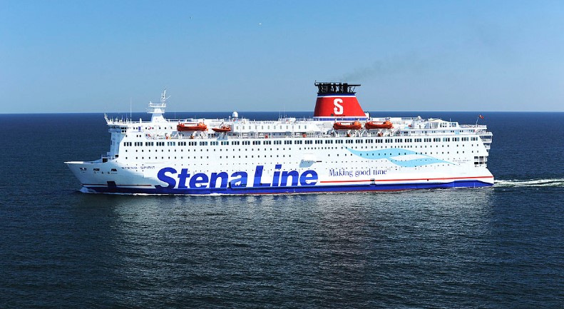 Image of the Stena Spirit ferry.