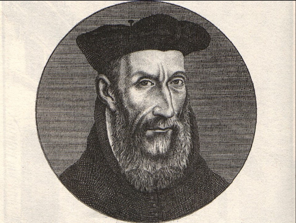 Portrait of Nostradamus.
