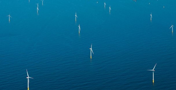 Image of Vattenfall offshore wind development project.
