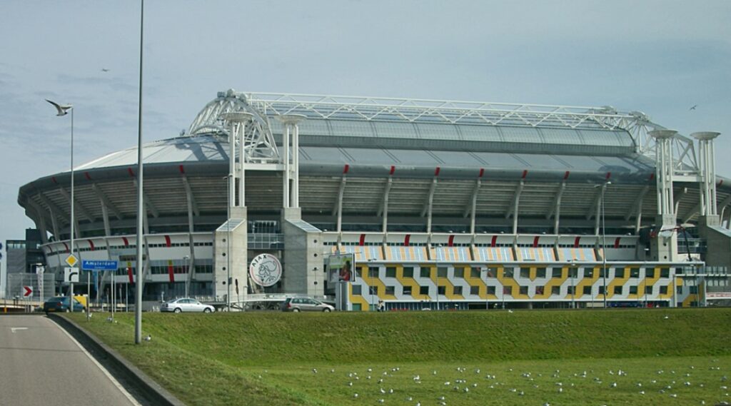 Image of Ajax's Johan-Cruyff-Arena.