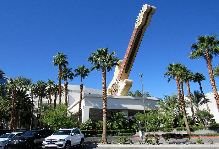 Image of the Hard Rock Hotel in Nevada, Las Vegas.