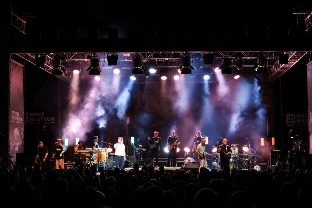 UB40 on stage in Spain