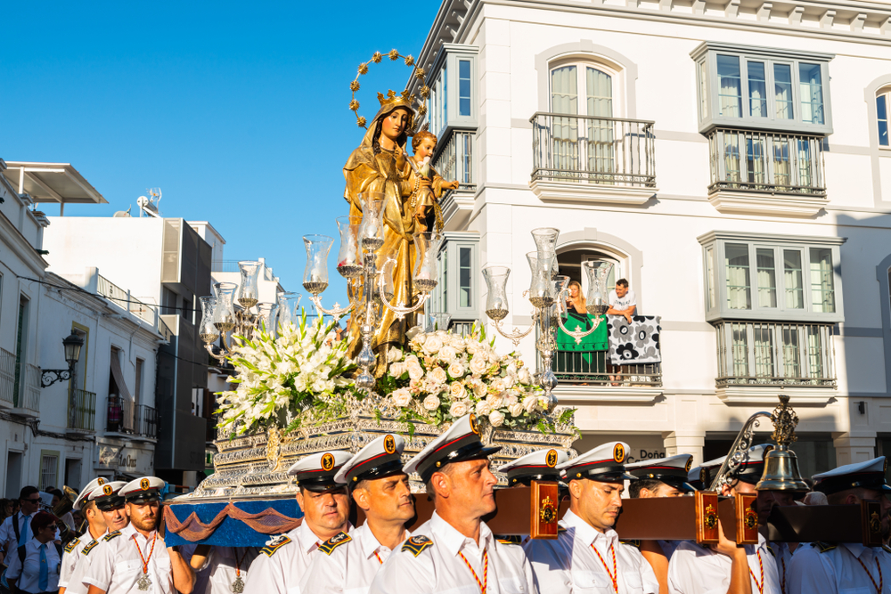 Virgen del carmen parade