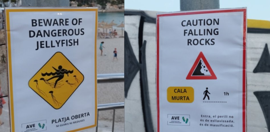 Signs Meant To Mislead Foreign Tourists
