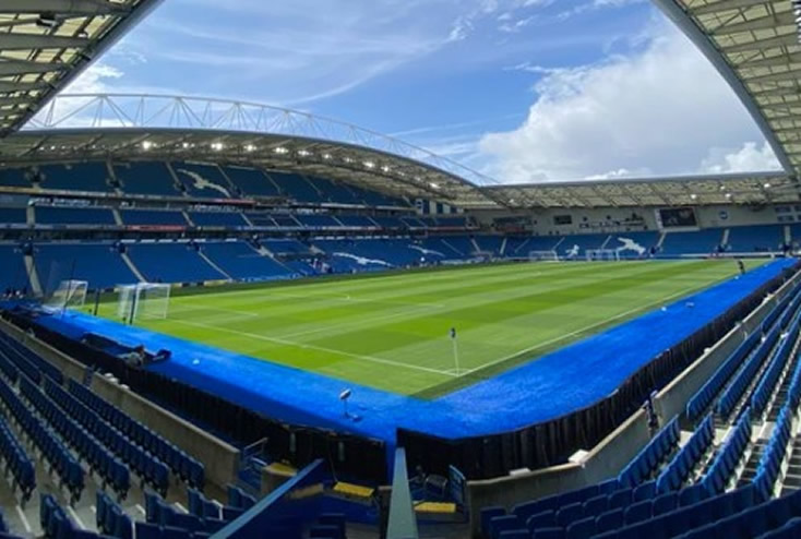 Image of Brighton's Amex Stadium.