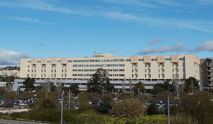 Image of Malaga's Clinico Hospital.