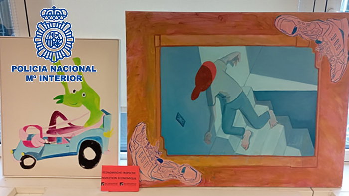 €31,000 Of Stolen Paintings Recovered In Belgium