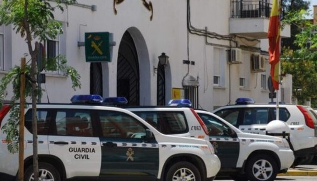 Image of the Guardia Civil barracks in Chiclana.