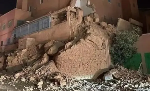Morocco Earthquake Damage