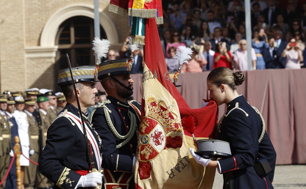 Soldier princess in the spotlight in Zaragoza