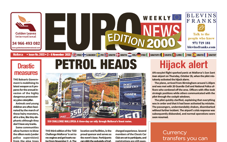 Mallorca 2 – 8 November 2023 Issue 2000