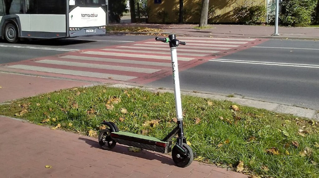 Image of an electric scooter.
