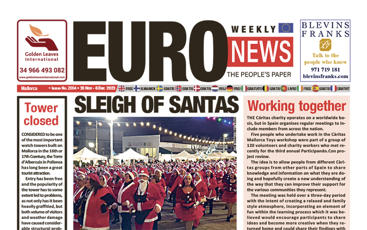 Mallorca 30 Nov – 4 Dec 2023 Issue 2004