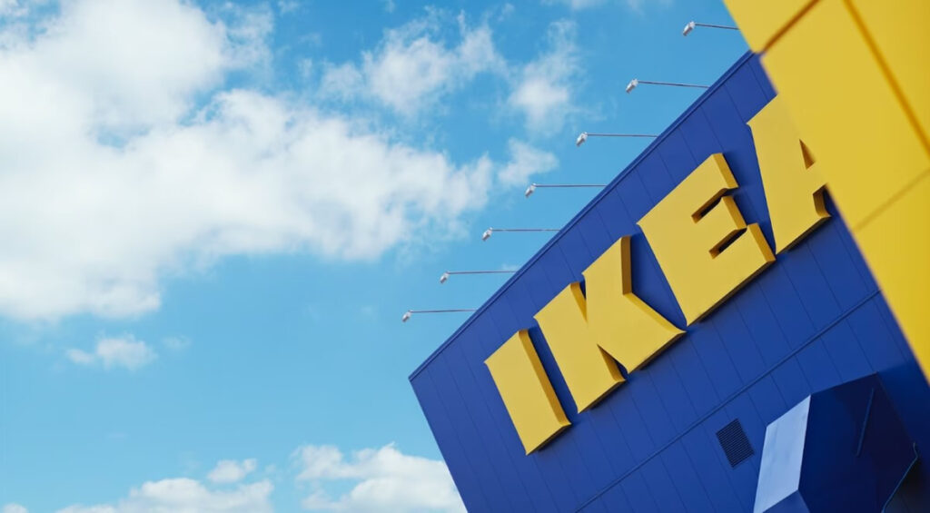 Image of the IKEA logo.