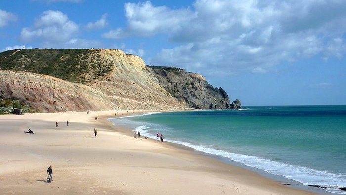 Image of Praia de Luz beach on Portugal's Algarve.
