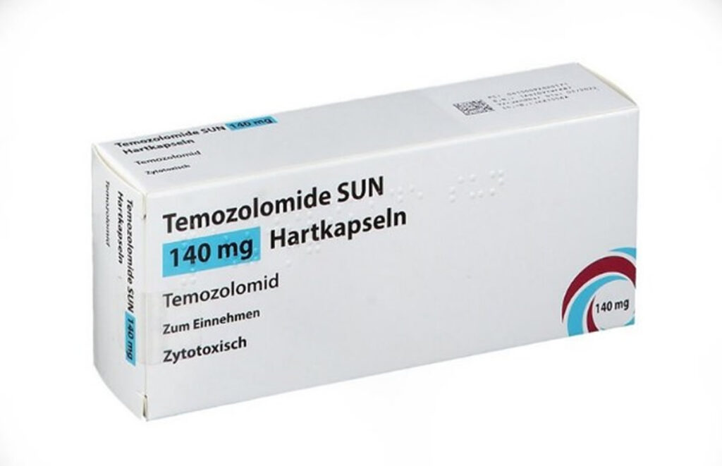 Image of brain tumour drug Temozolomida SUN.