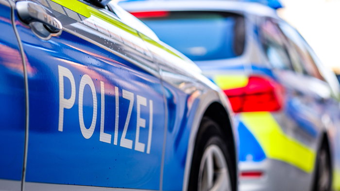 Image of German police vehicle.