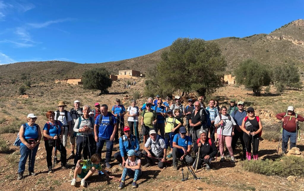 Image of AMD hikers in Almeria.