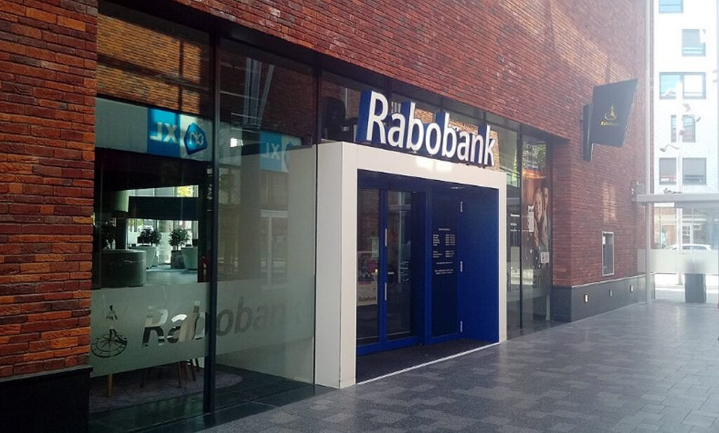Image of Rabobank branch in the Netherlands.