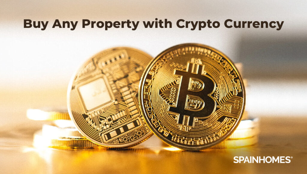 Pay with Bitcoin: Buy and sell property using cryptocurrency with Spain Homes ®