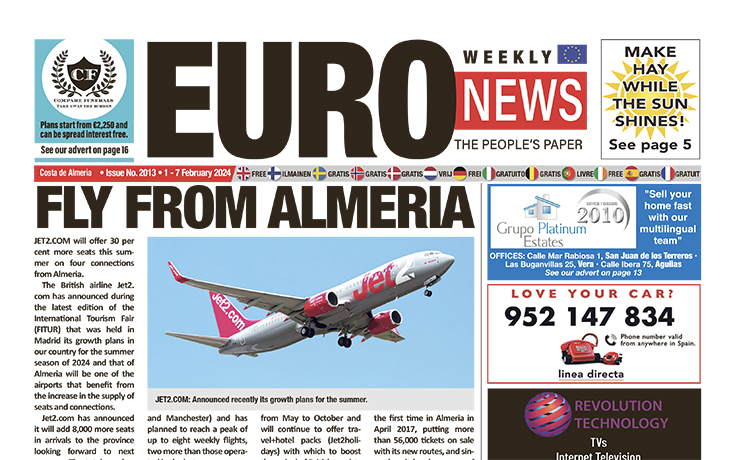 Costa de Almeria 1 – 7 February 2024 Issue 2013