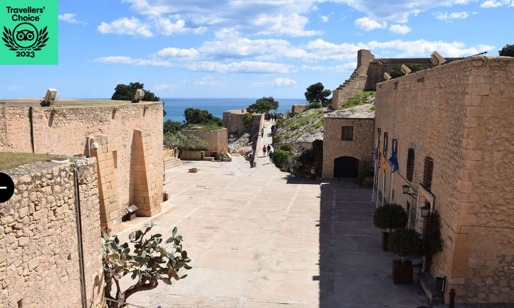 Santa Barbara Castle in Alicante receives TripAdvisor's Traveller's Choice Award.