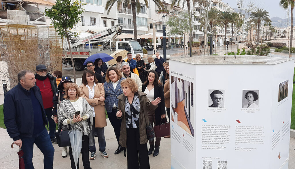 Altea transforms El Bol promenade into open-air exhibition space.