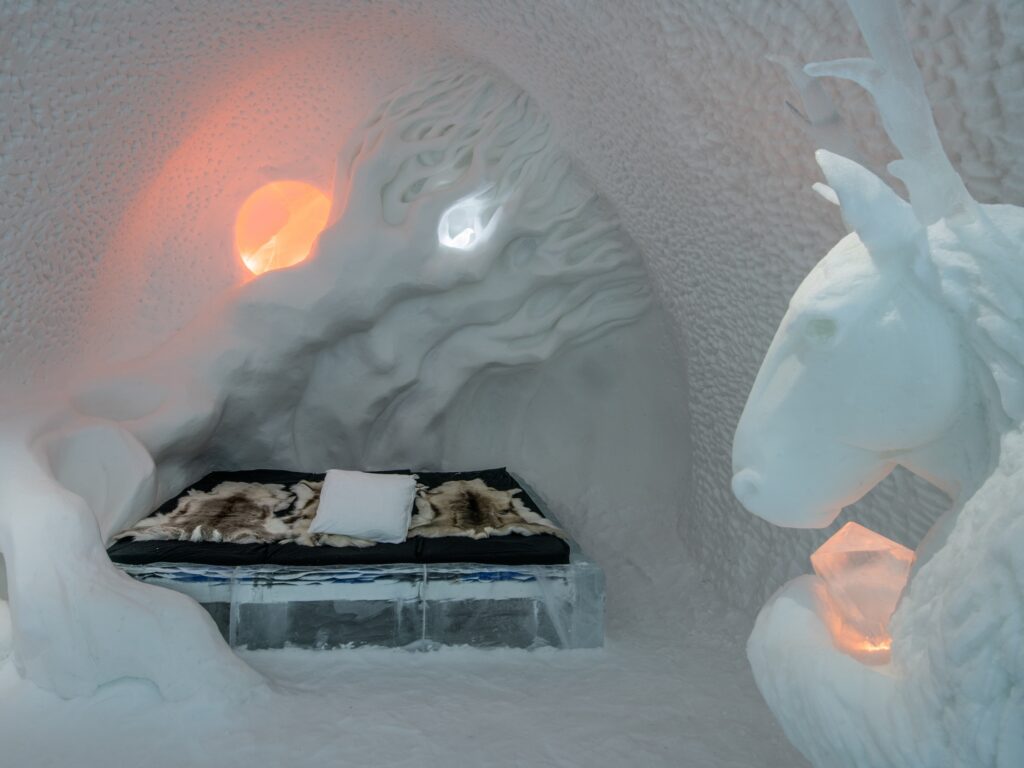 Chilling chronicles: Enter the coolest wonderland at Sweden's Icehotel.