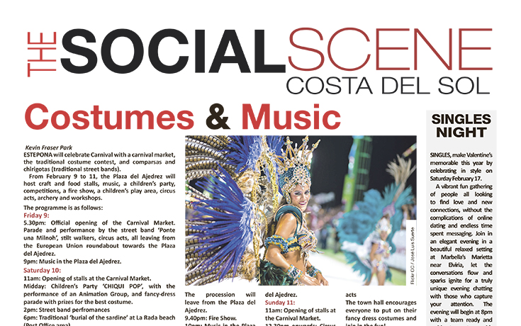 Social Scene Costa del Sol 1 – 7 February 2024 Issue 2013