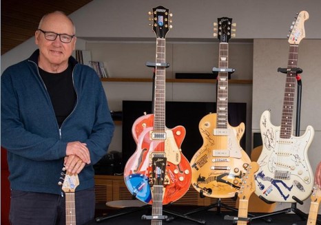 Mark Knopfler's iconic guitars at auction