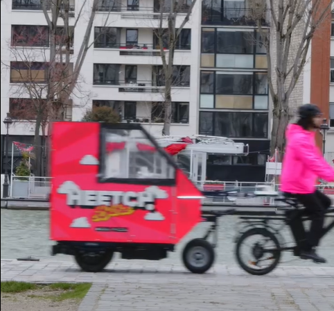Pedal-powered Innovation: Heetch Bike debuts in Paris.