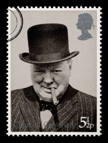 Churchill's iconic gold-mounted false teeth fetch £18,000.