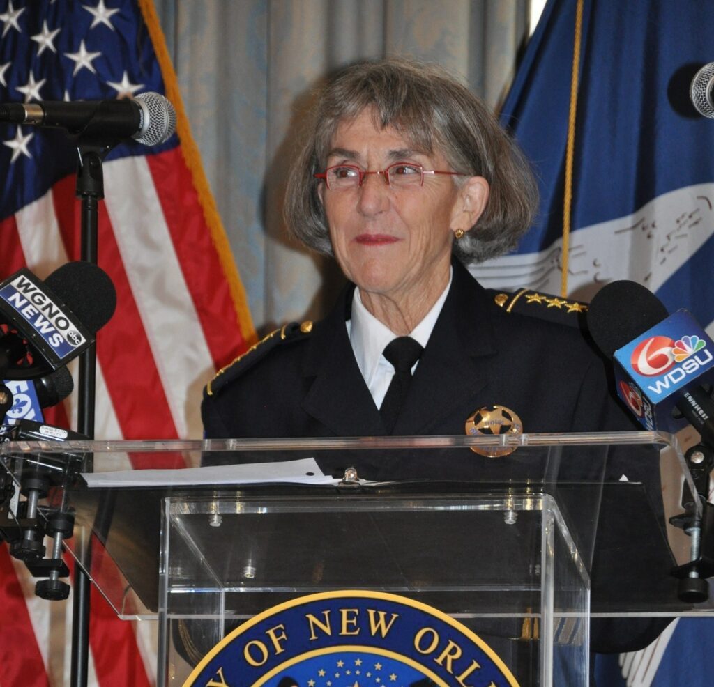 New Orleans Police Chief, Anne Kirkpatrick.