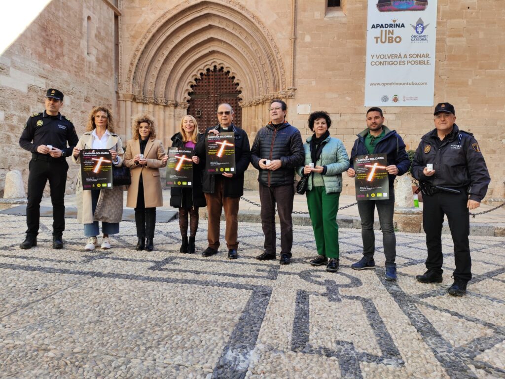 Shine for solidarity: Orihuela Launches 'Light up Your Cross' campaign.