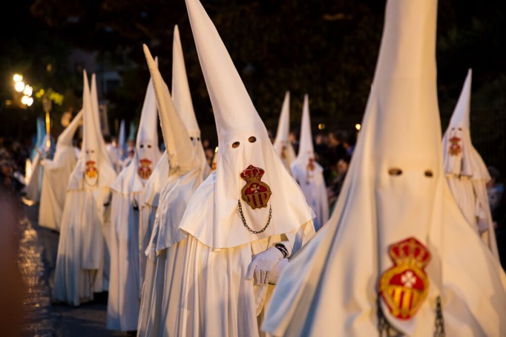 Members of guild, Easter parade, Palma