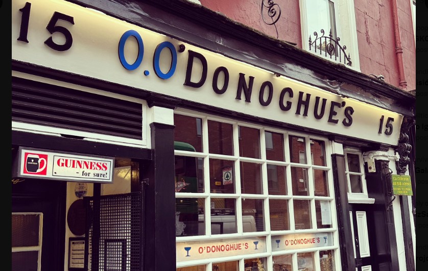 O'Donoghue's rebranded for St Patrick's Day.