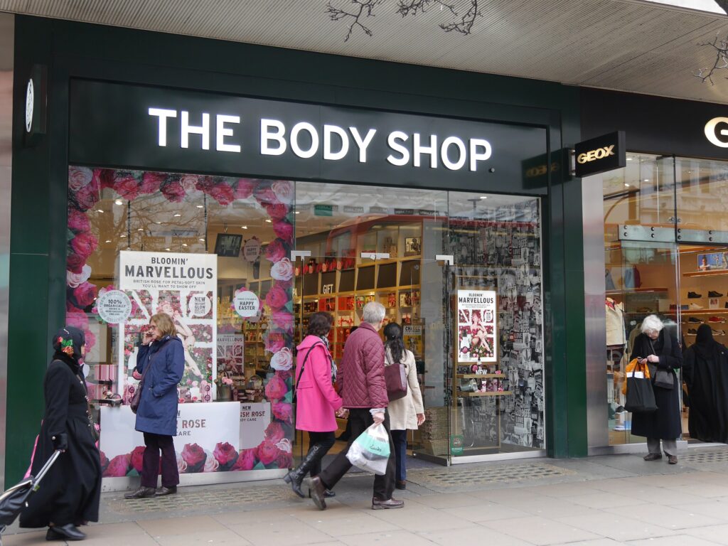 What happened to the Body Shop?