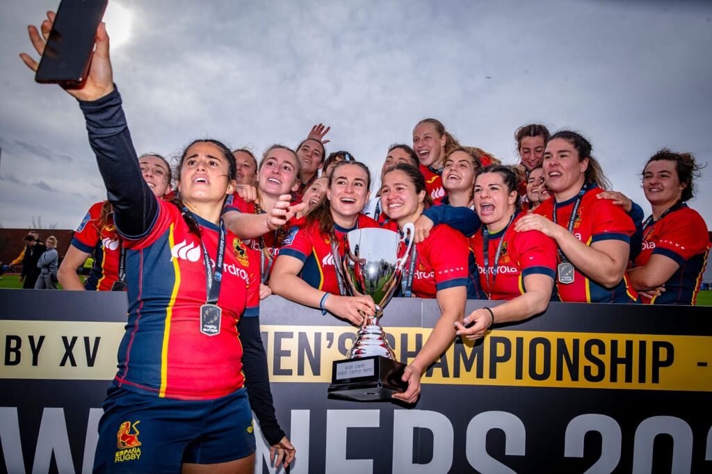 Spain secures seventh consecutive Rugby Europe Women's Championship.