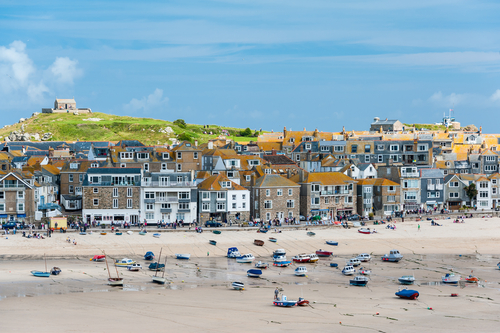 Second home squeeze: Tensions bubble in Europe's holiday hotspots. St Ives, Cornwall, England.