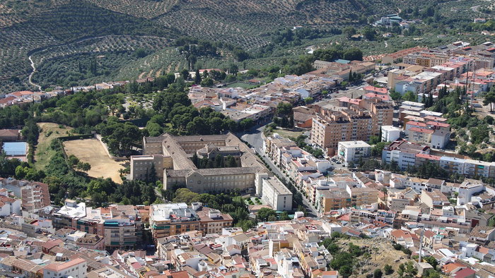 The landscape of Jaen, Spain