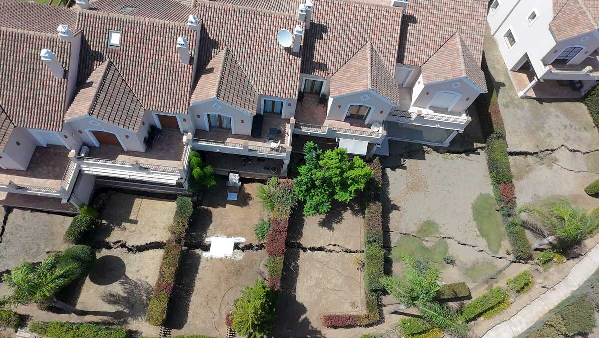 Still Teetering On The Edge – Neighbours At The End Of Their Tether As Nothing Is Done For The Damage On Their Homes