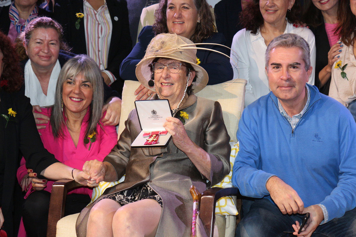 Susan Hannam OBE of Cudeca celebrated