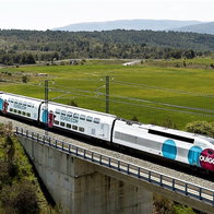 Ouigo's double-decker trains.