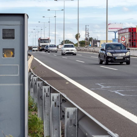 Speed camera in Spain