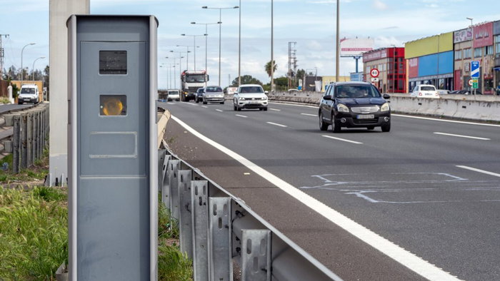 Speed camera in Spain